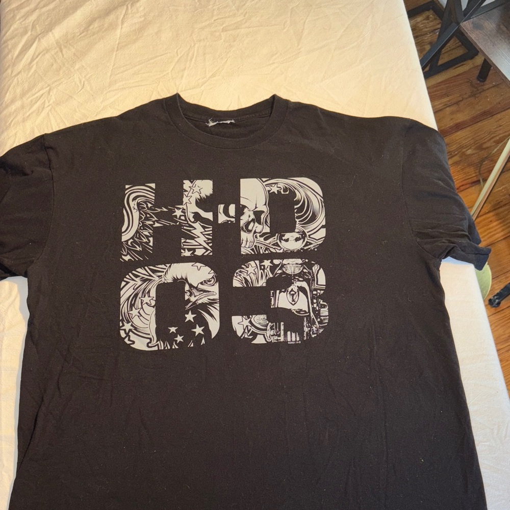 Harley-Davidson Black HD Graphic Tee